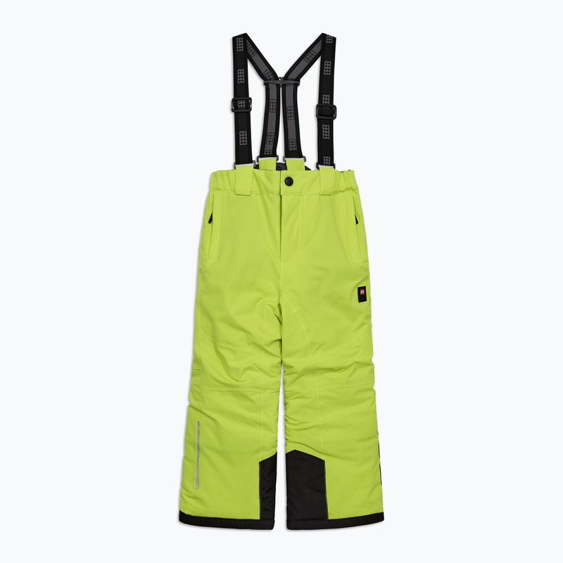 Children's ski trousers LEGO Lwpowai 708 lime green