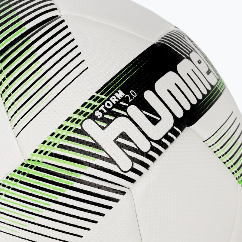 Hummel Storm 2.0 FB football white/black/green size 5 3