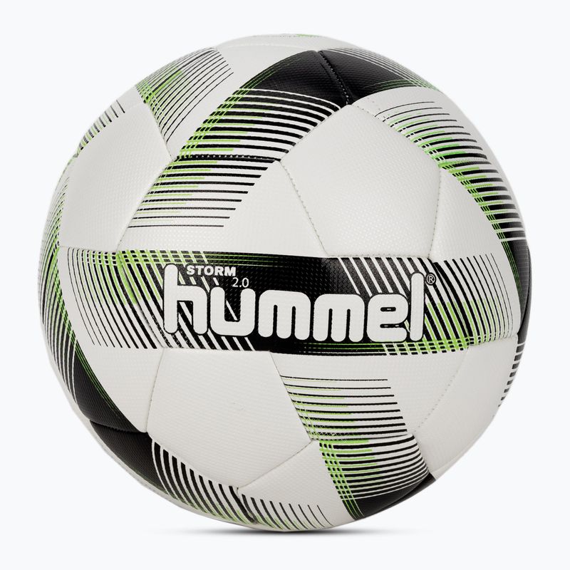 Hummel Storm 2.0 FB football white/black/green size 4