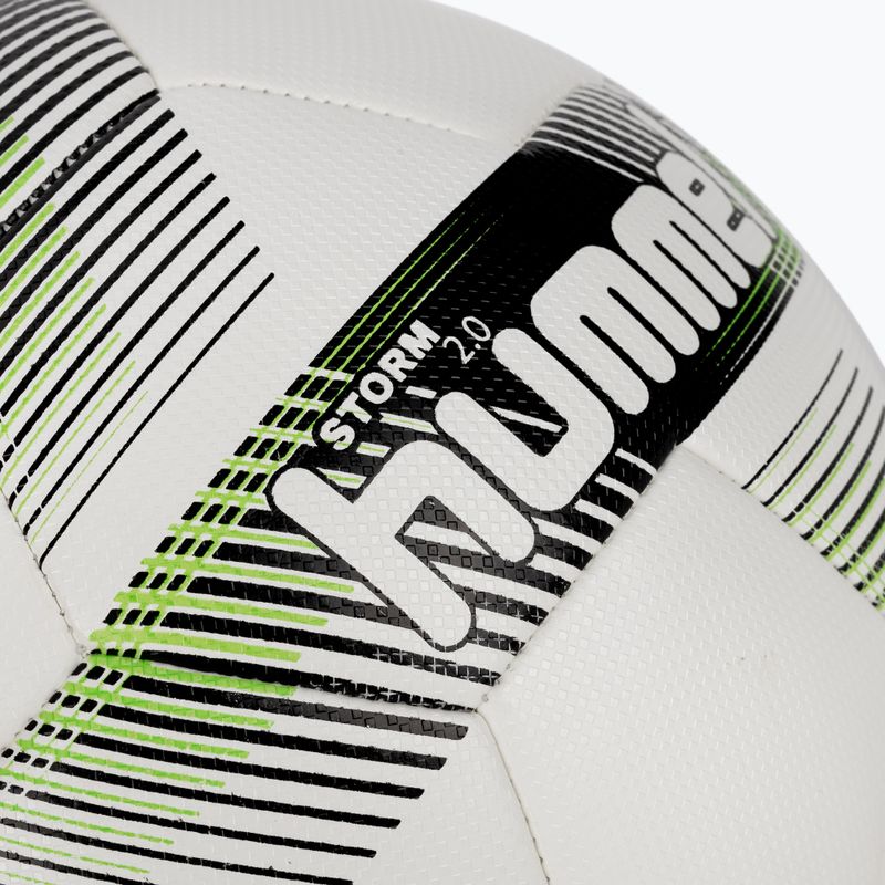 Hummel Storm 2.0 FB football white/black/green size 4 3