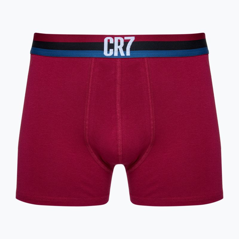 Men's CR7 Basic Trunk boxer shorts 3 pairs multicolour 2