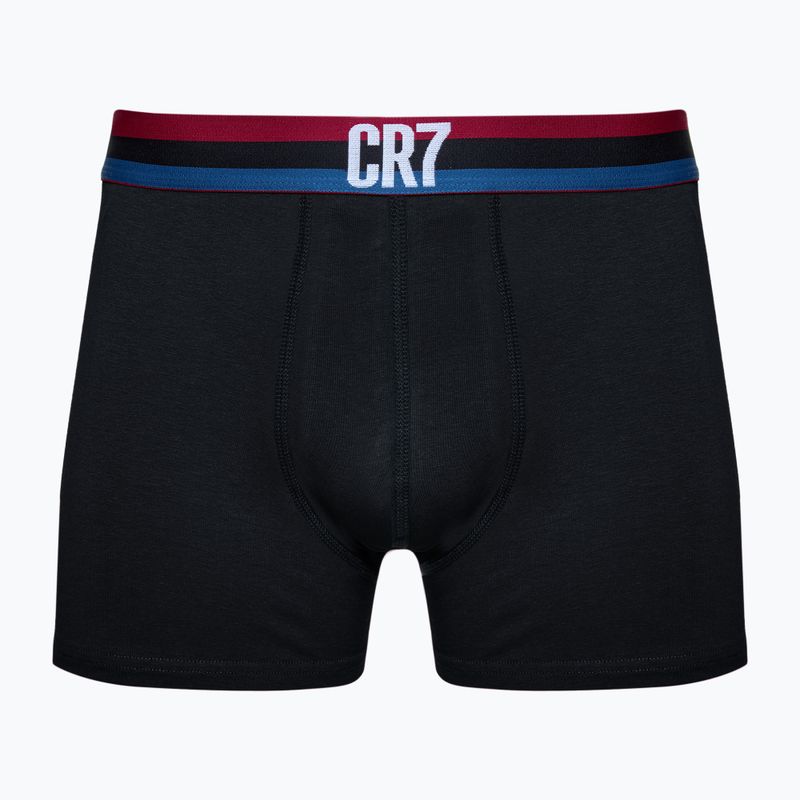 Men's CR7 Basic Trunk boxer shorts 3 pairs multicolour 3