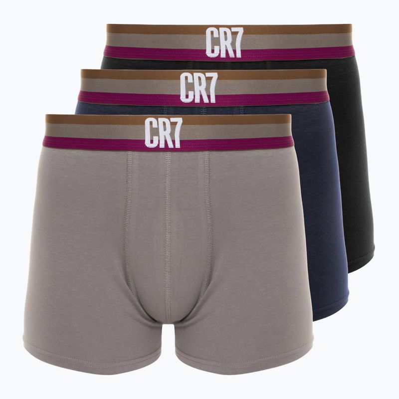 Men's trunks CR7 Basic Trunk 3 pairs 704 multicolour