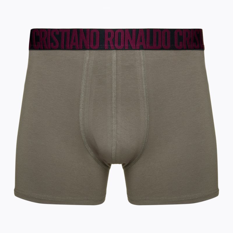 Men's CR7 Basic Trunk boxer shorts 3 pairs multicolour 2