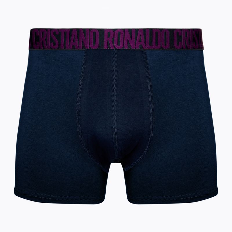 Men's CR7 Basic Trunk boxer shorts 3 pairs multicolour 3