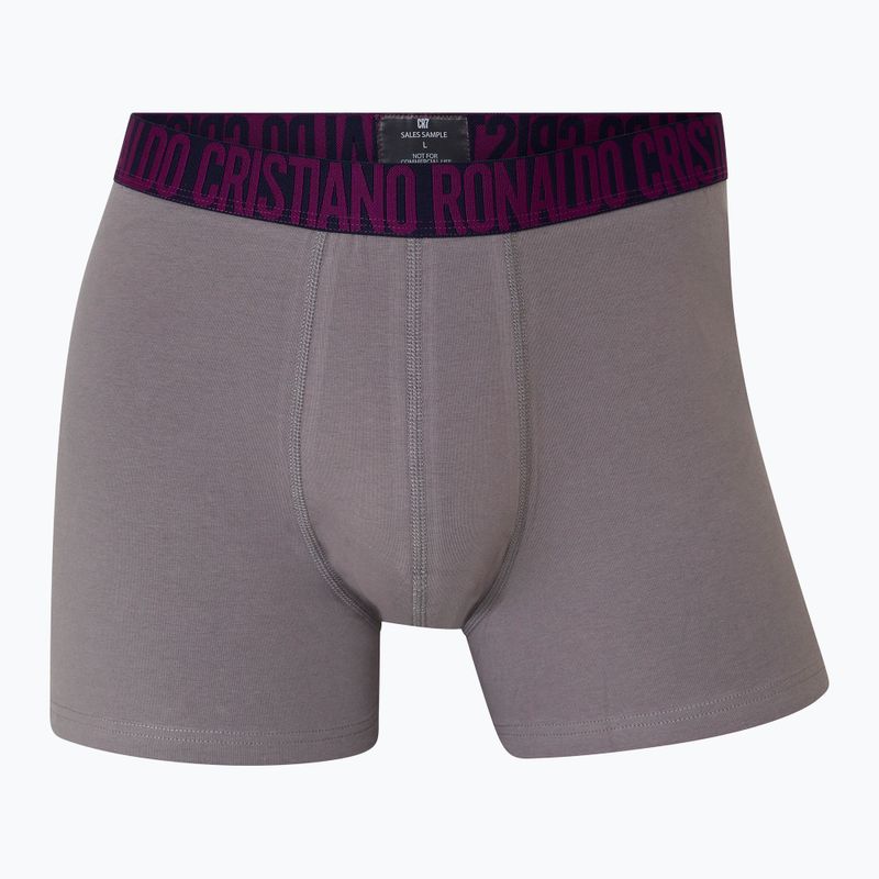 Men's CR7 Basic Trunk boxer shorts 3 pairs multicolour 2