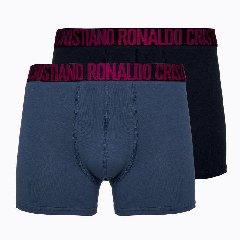 Men's CR7 Basic Trunk boxer shorts 4 pairs multicolour