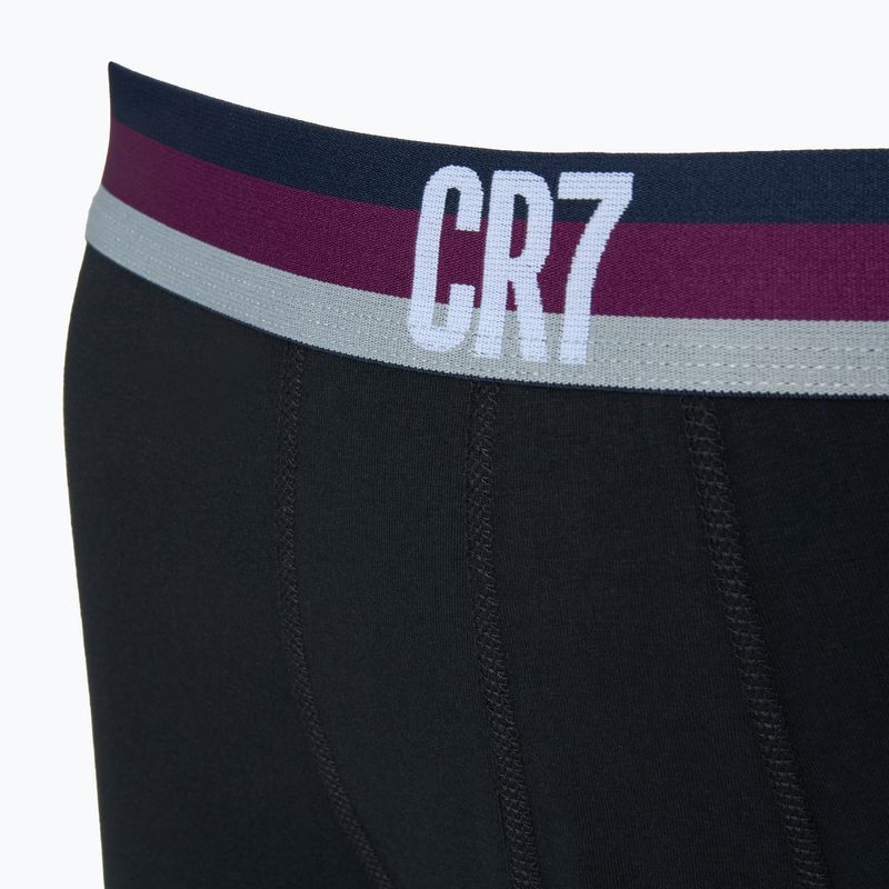 Men's CR7 Basic Trunk boxer shorts 4 pairs black 4