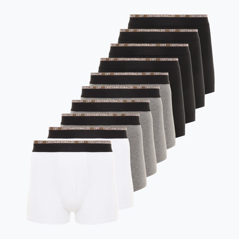 Men's trunks CR7 Basic Trunk 10 pairs multicolour