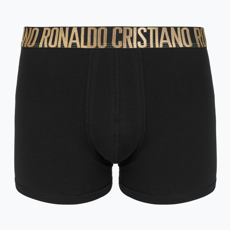 Men's boxers CR7 Basic Trunk 4 pairs 2492 BLACK 2