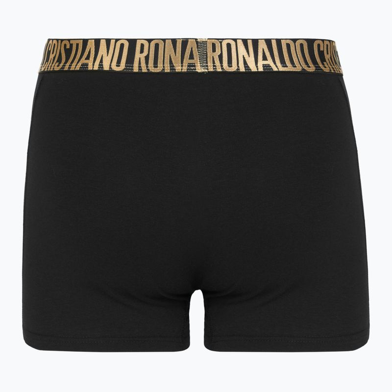 Men's boxers CR7 Basic Trunk 4 pairs 2492 BLACK 4
