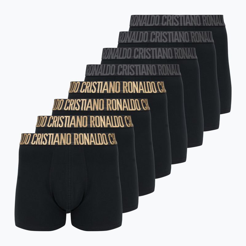 Men's boxers CR7 Basic Trunk 8 pairs black