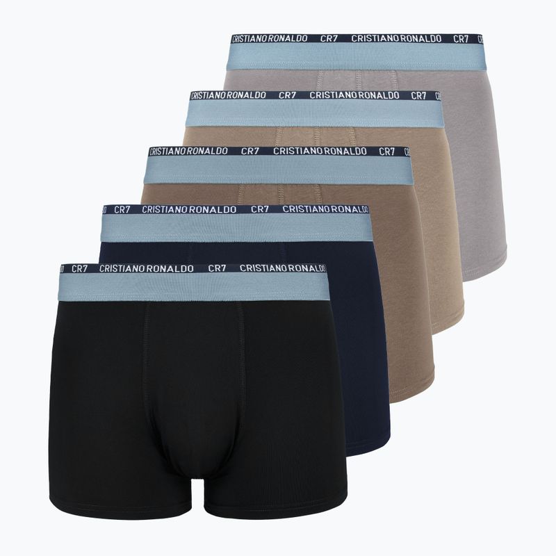 Men's trunks CR7 Basic Trunk 5 pairs 2412 multicolour