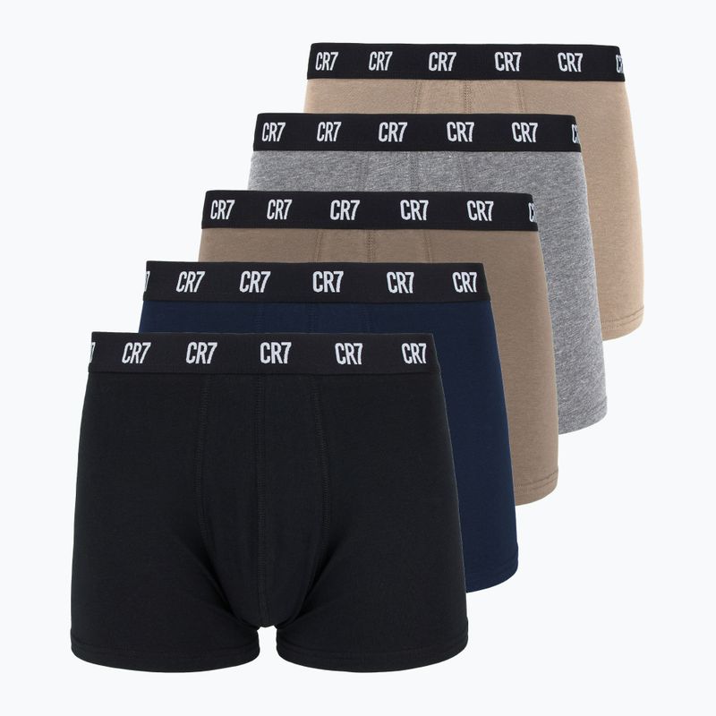 Men's trunks CR7 Basic Trunk 5 pairs 2414 multicolour