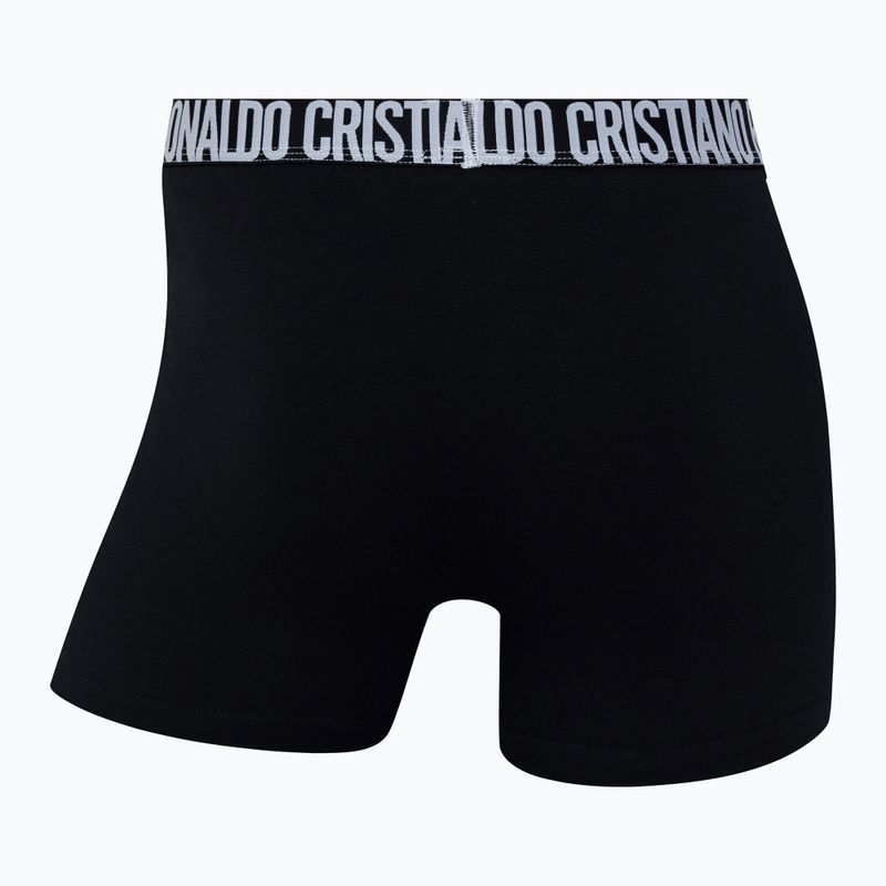 Men's boxer shorts CR7 Basic Trunk 5 pairs 2422 black 4