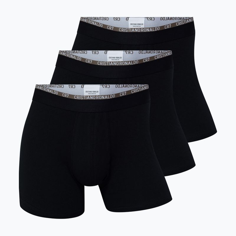 Men's CR7 Basic Trunk boxer shorts 3 pairs 2763 black