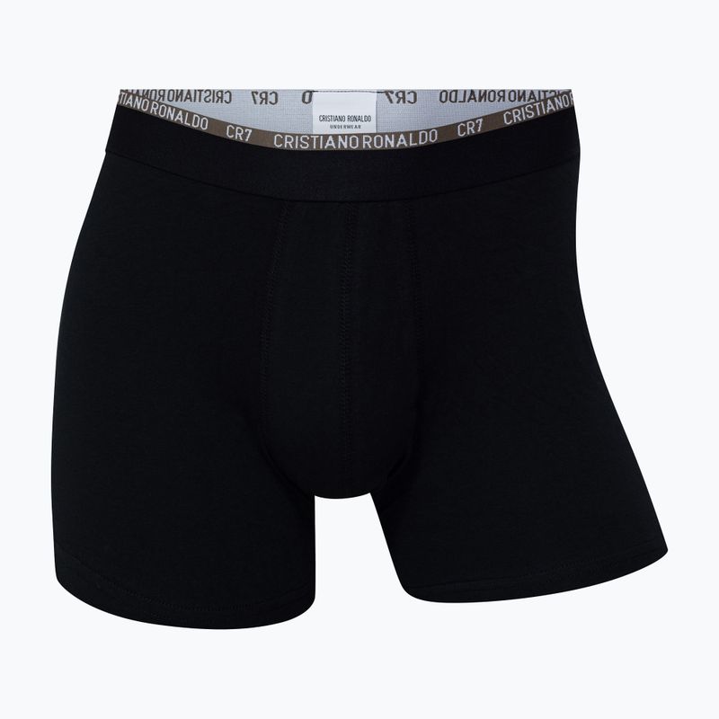 Men's trunks CR7 Basic Trunk 3 pairs 2763 black 2