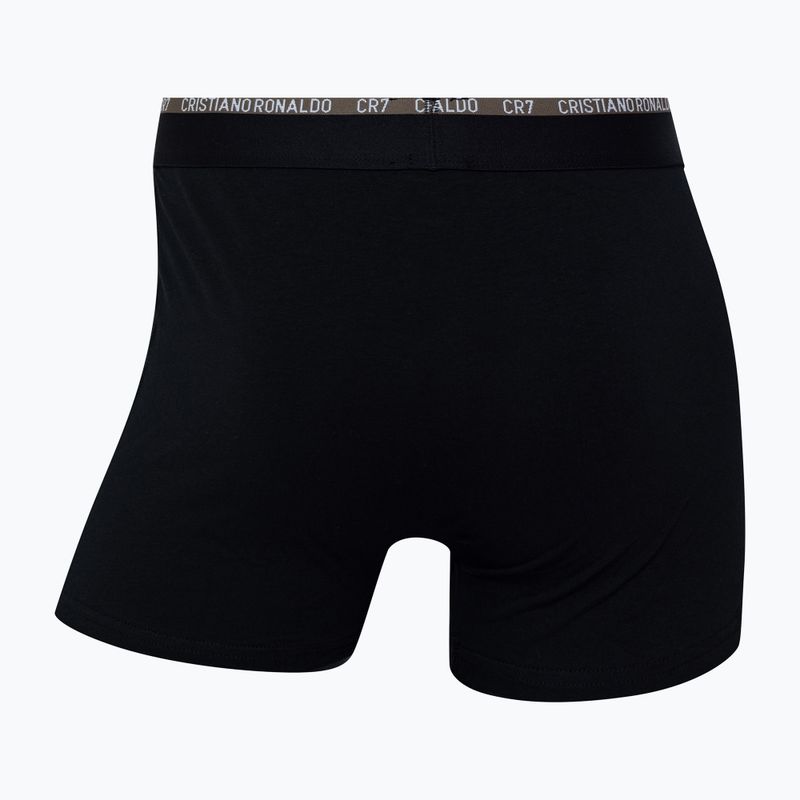 Men's trunks CR7 Basic Trunk 3 pairs 2763 black 3