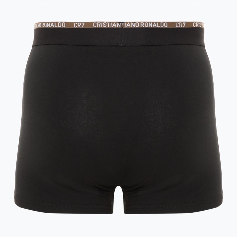 Men's trunks CR7 Basic Trunk 3 pairs 2763 black 2