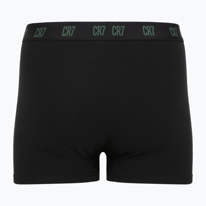 Men's boxers CR7 Basic Trunk 7 pairs 2810 black 2