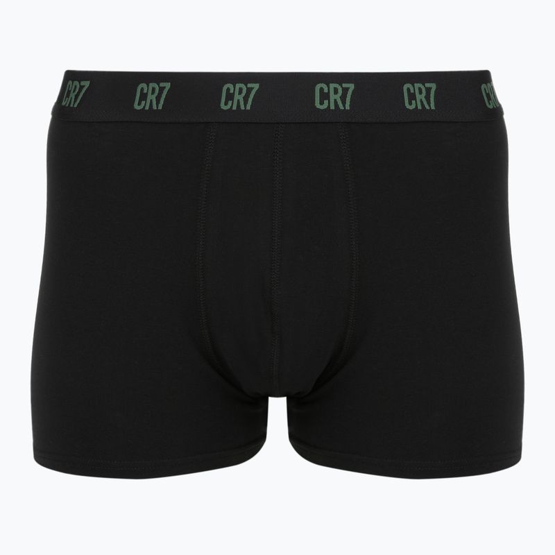 Men's boxers CR7 Basic Trunk 7 pairs 2810 black 4