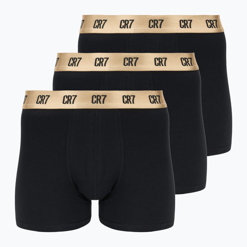 Men's trunks CR7 Basic Trunk 3 pack black