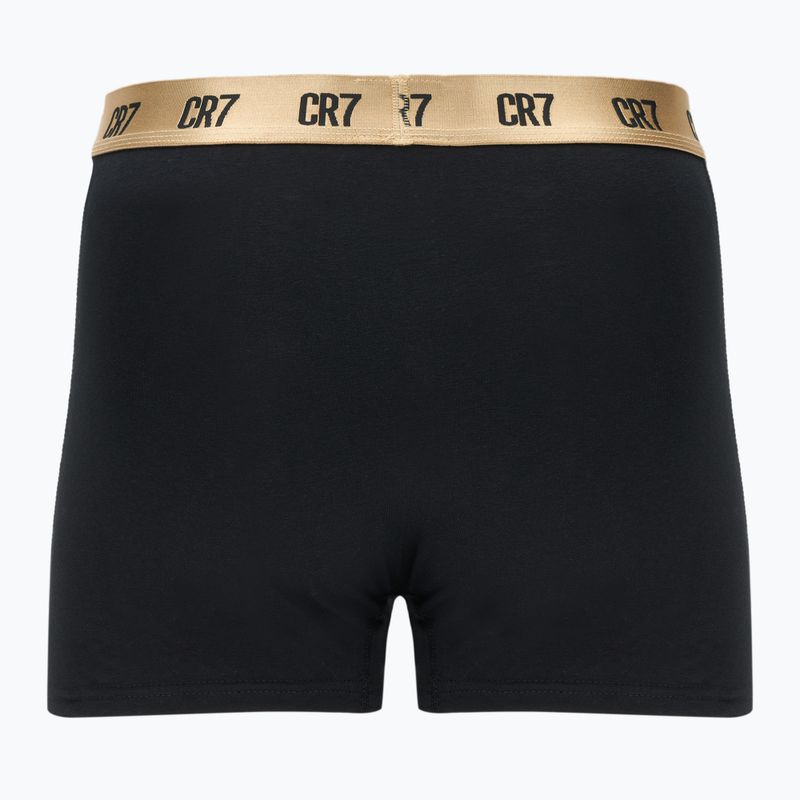 Men's trunks CR7 Basic Trunk 3 pack black 2