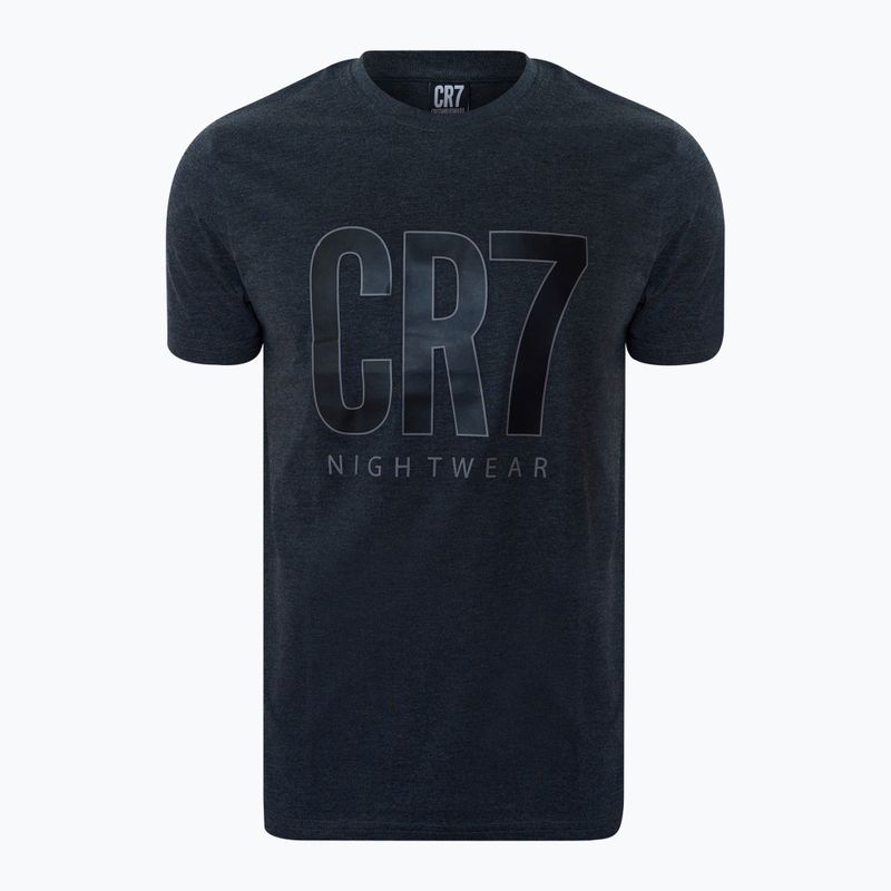 Men's pajamas CR7 Pyjama Short dark grey melange 2