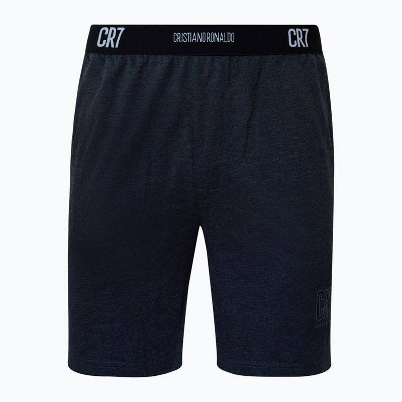 Men's pyjamas CR7 Pyjama Short dark grey melange 4