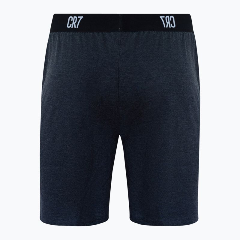 Men's pyjamas CR7 Pyjama Short dark grey melange 5