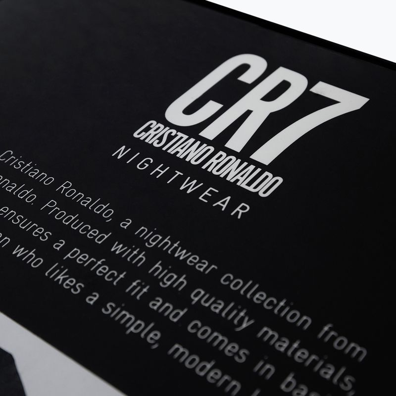 Men's pajamas CR7 Pyjama Short dark grey melange 8