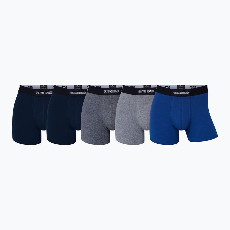 Men's boxers CR7 Basic Trunk 5 pairs multicolour 2