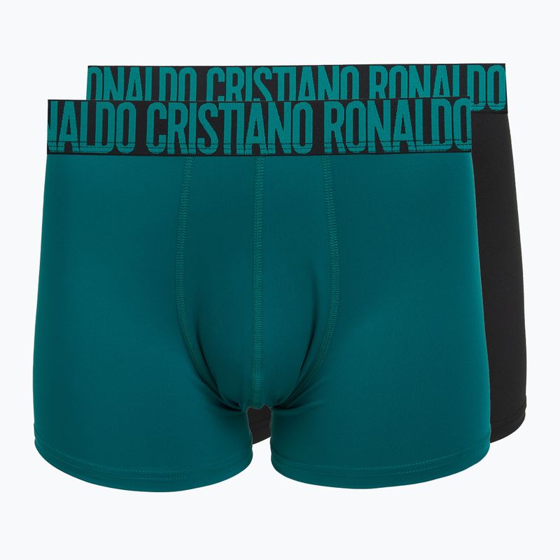 Men's boxers CR7 Fashion Trunk Micro 2 pairs 456 multicolour