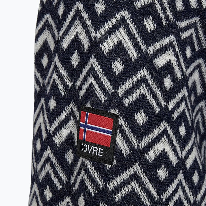 Men's sweater Dovre Knitted Pullover navy 3