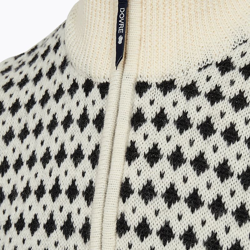 Men's sweater Dovre Knitted Half Zip Pullover beige 3