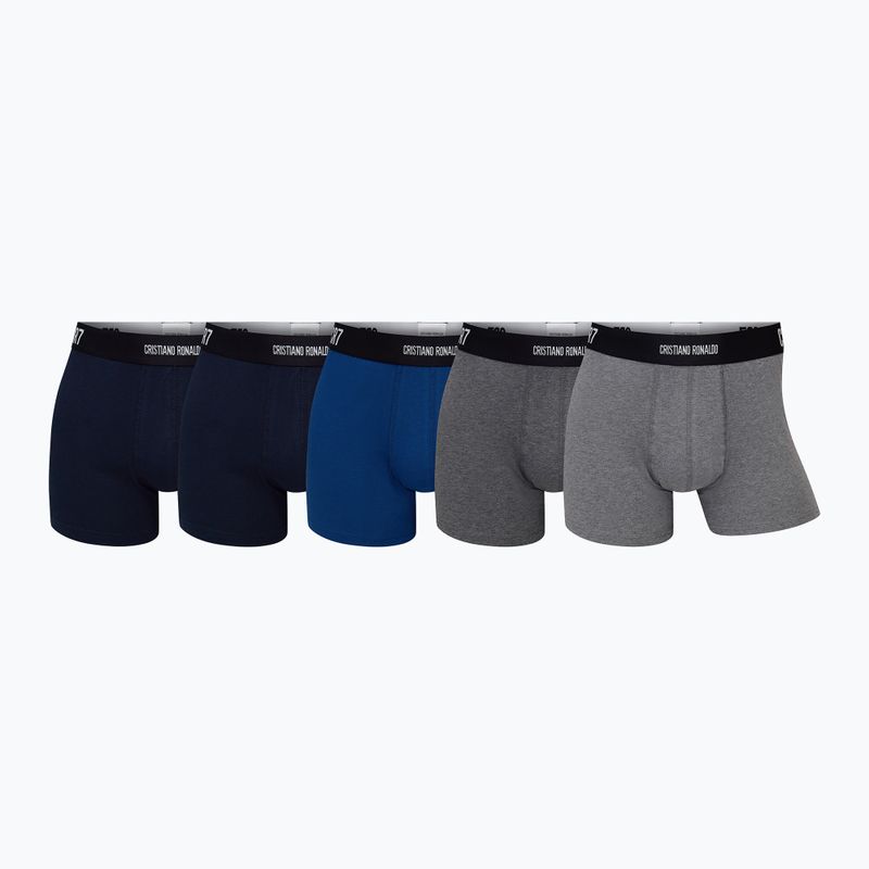 Men's boxers CR7 Basic Trunk 5 pairs 2344 multicolour 2
