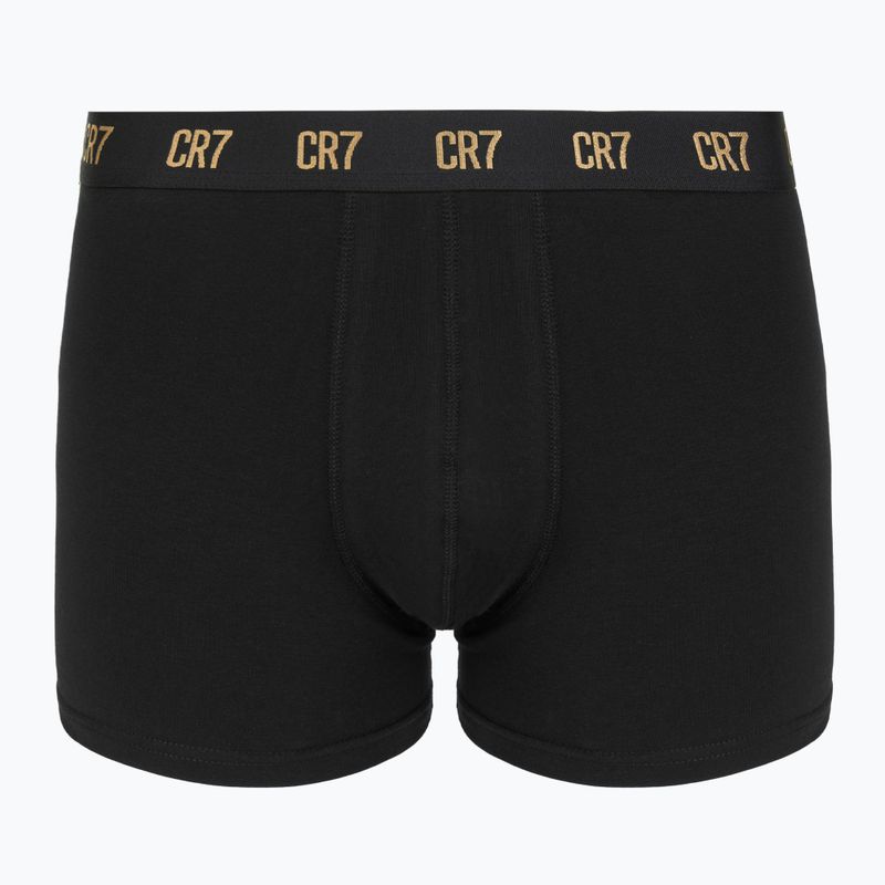 Men's boxers CR7 Basic Trunk 7 pairs 2816 black 2