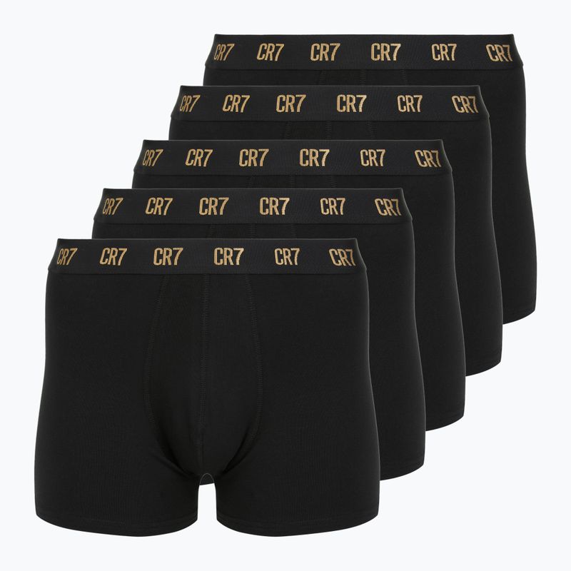 Men's boxers CR7 Basic Trunk 5 pairs 2352 black
