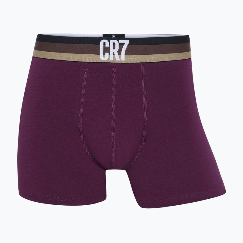 Men's boxer shorts CR7 Basic Trunk 3 multicolour pairs 7