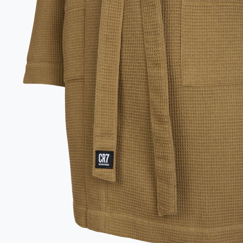 Men's dressing gown CR7 Bathrobe Waffle sand 3
