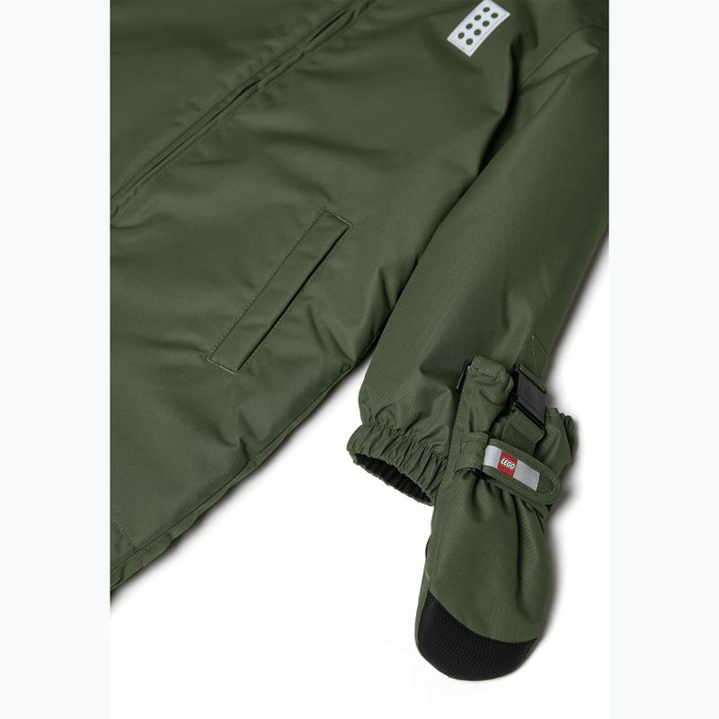 Children's suit LEGO Lwjori 721 dark green 5