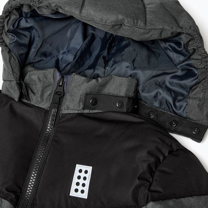 Children's insulated jacket LEGO Lwjebel 733 dark grey melange 3