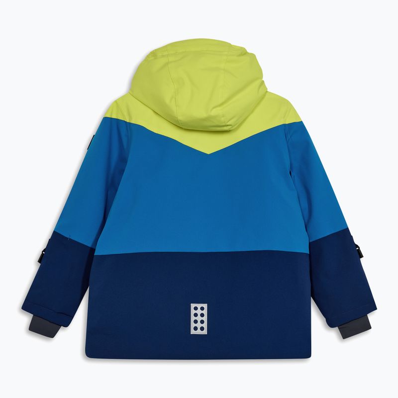 Children's ski jacket LEGO Lwjested 708 blue 2