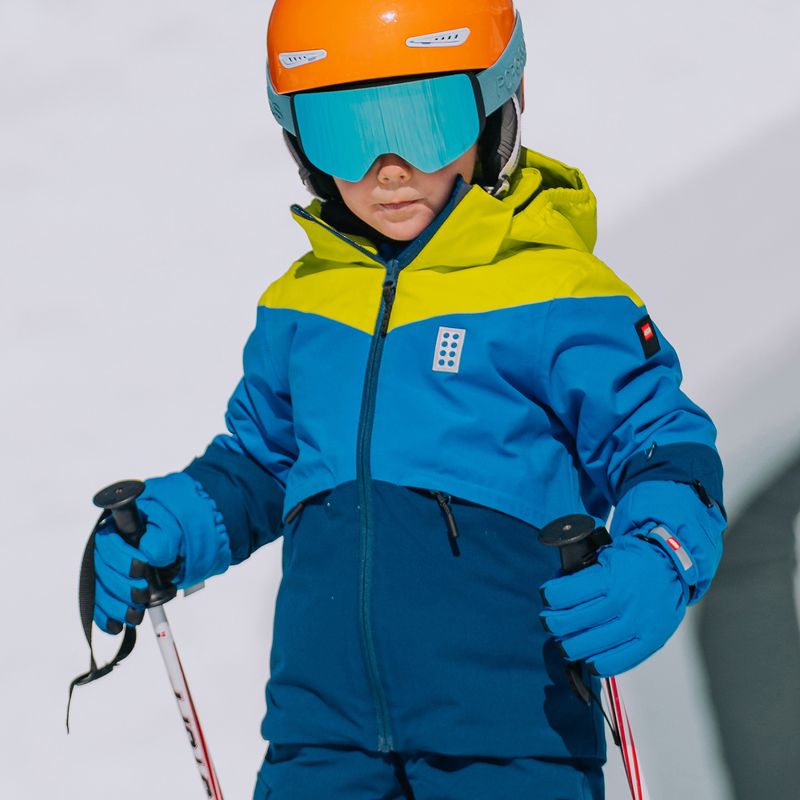 Children's ski jacket LEGO Lwjested 708 blue 6