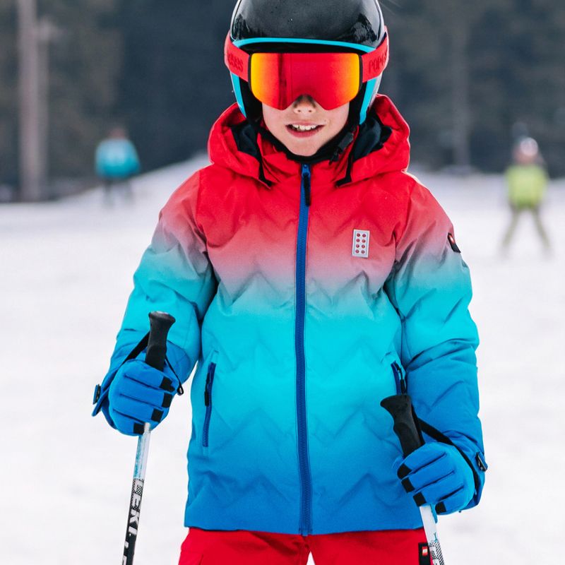 Children's ski jacket LEGO Lwjested 709 blue 6