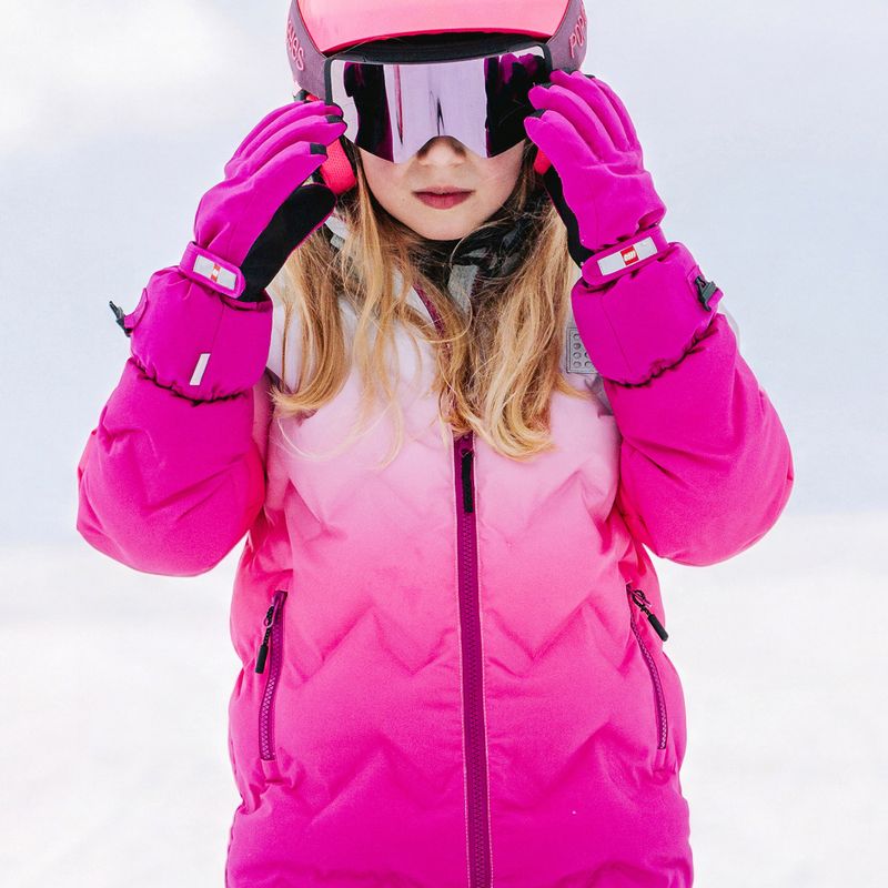 Children's ski jacket LEGO Lwjested 709 fuchsia 8
