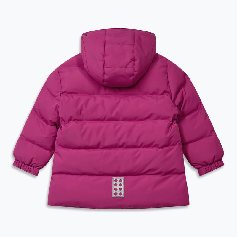 Children's insulated jacket LEGO Lwjojo 704 fuchsia 2