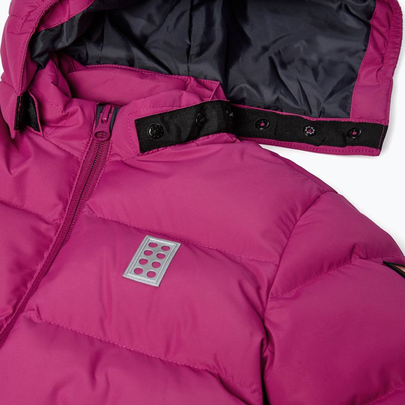 Children's insulated jacket LEGO Lwjojo 704 fuchsia 3