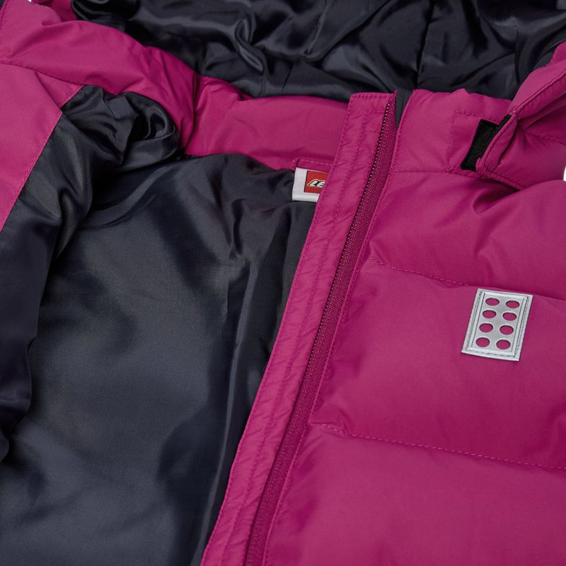 Children's insulated jacket LEGO Lwjojo 704 fuchsia 4
