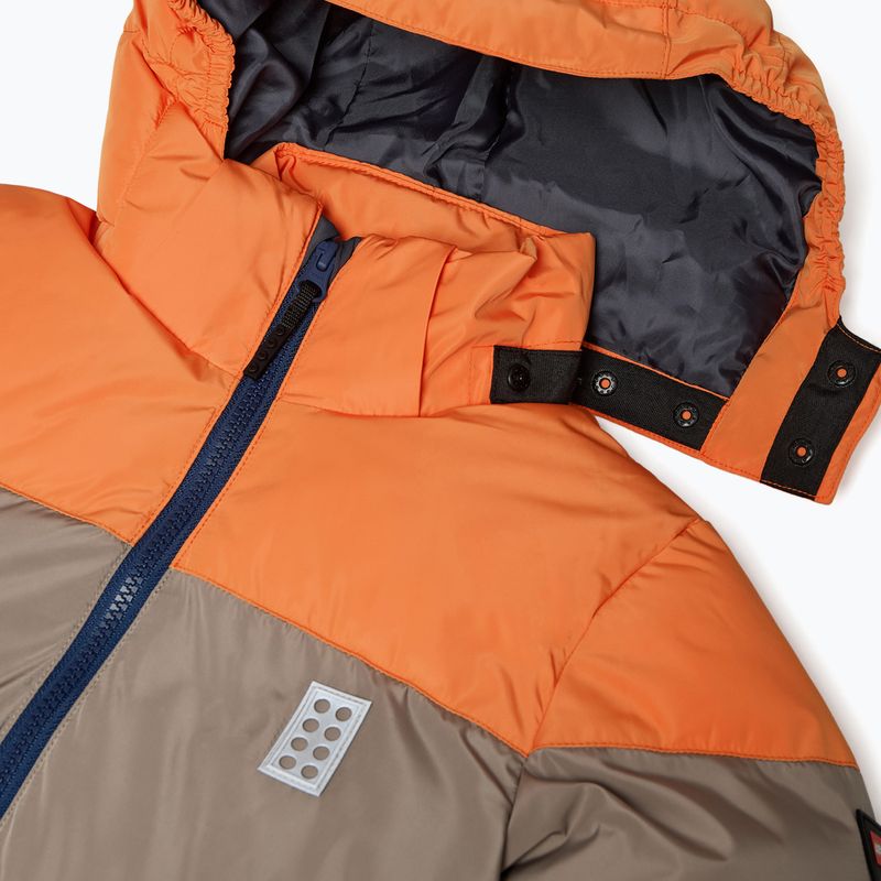 Children's ski jacket Lego Lwjaz 805 orange 3